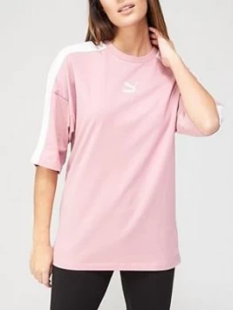 image of Puma Classics Loose Fit Tee - Pink