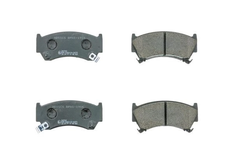 Image of AISIN Brake pad set AISIN BPNI-1916