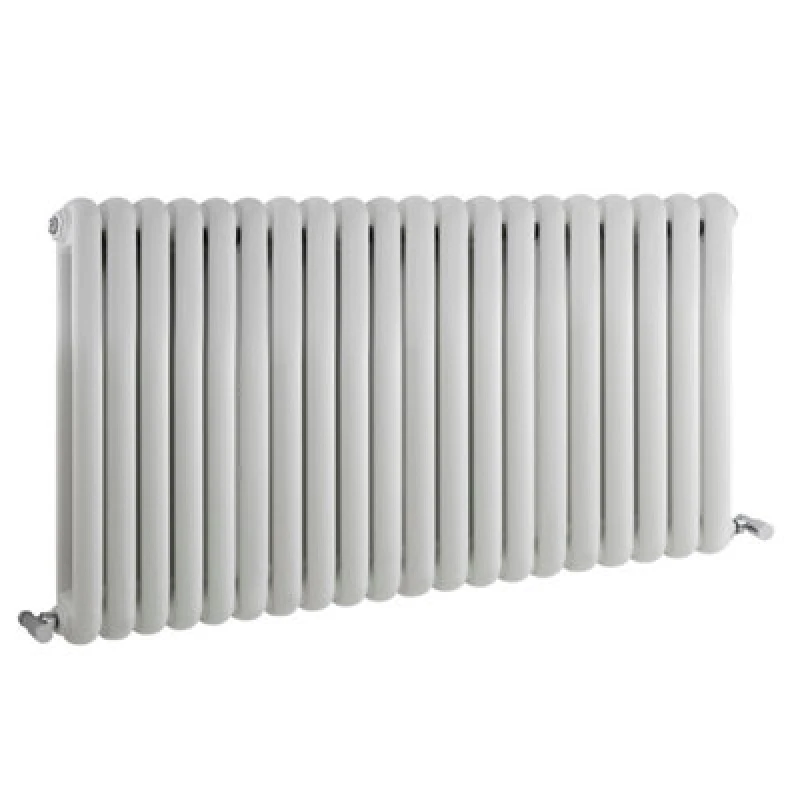 Image of Balterley Horizontal Double Panel Radiator 4467 BTU Gloss White 635 x 1223mm White