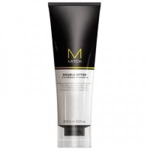 image of Paul Mitchell Mitch Double Hitter 2 in 1 Shampoo and Conditioner 250ml