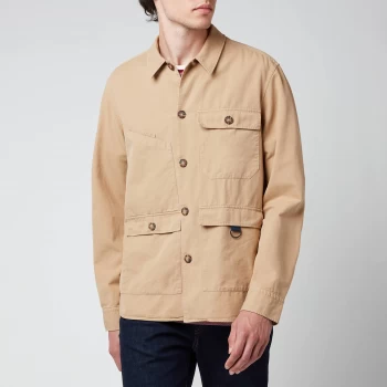 Image of Ted Baker Mens Bikee Multi Pocket Shacket - Beige - 5/XL