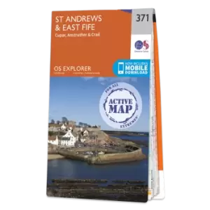 Image of Map of St Andrews & East Fife