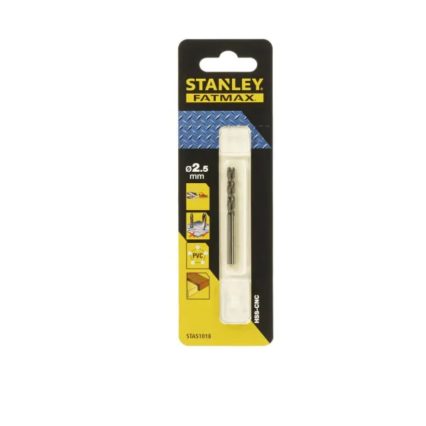 image of Stanley Fatmax Bullet Metal Drill Bit 2.5mm - STA51018-QZ