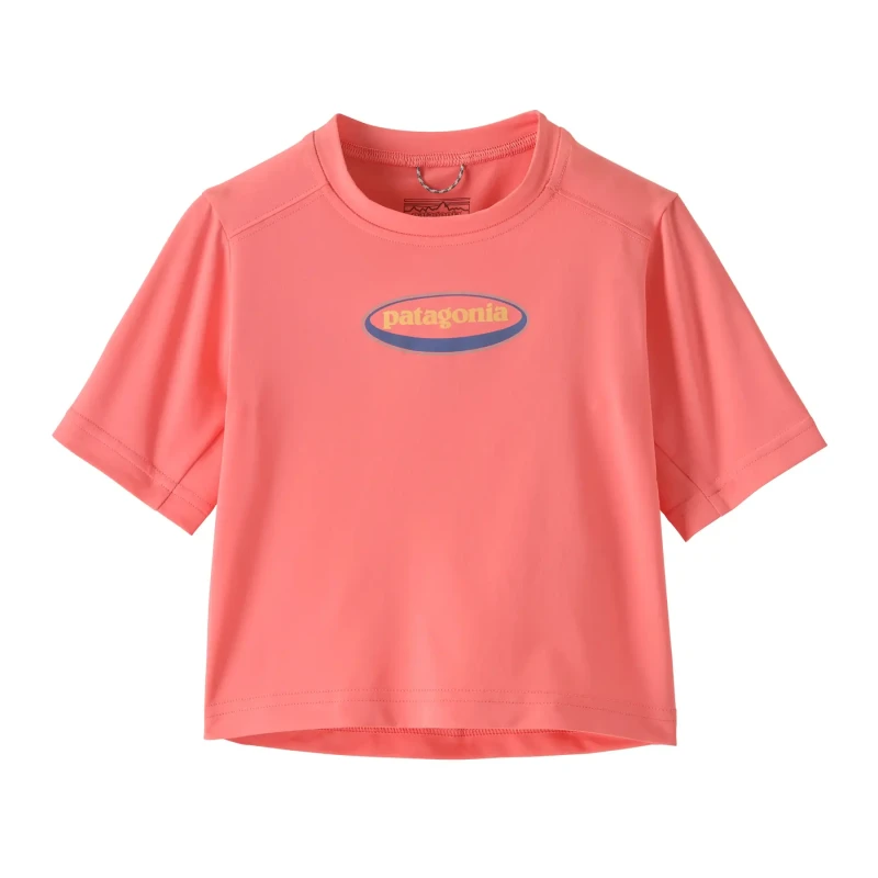 Image of Baby T-Shirt Patagonia Cap SW Rose Unisex 4 ans