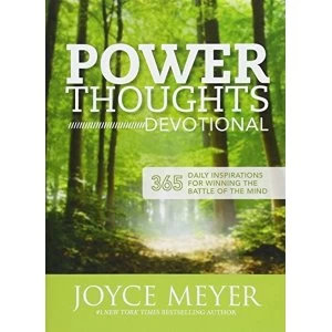 Image of Power Thoughts Devotional: 365 Daily Inspirations for Winning the Battle of Your Mind by Joyce Meyer (Paperback, 2014)