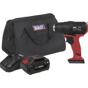 image of Sealey CP20VHG 20v Cordless Hot Air Heat Gun 1 x 4ah Li-ion Charger Bag