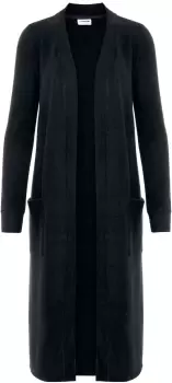 image of Noisy May City Long Cardigan Cardigan black