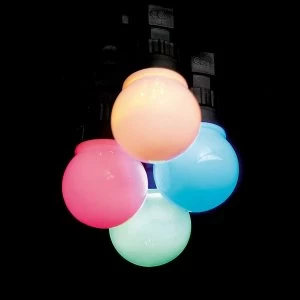Image of Robert Dyas 50 Battery Operated Multi-Coloured Multi-Action LED Lights with Timer - 2.3m