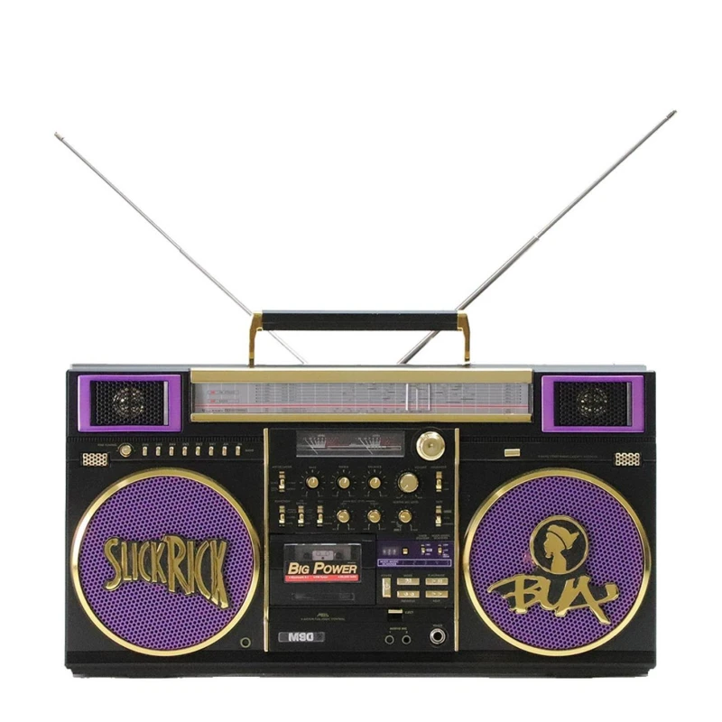 Image of New Wave Toys M90 Mini - Artist Series "BUA x Slick Rick" - Black One Size