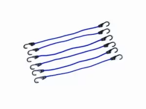 Image of Silverline 140822 Bungee Cords 6pk 600mm