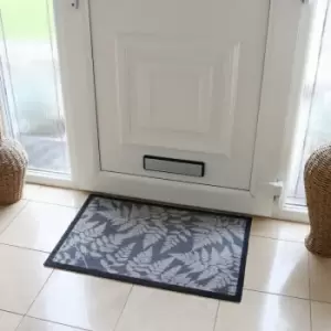 JVL Mega Door Mat 50 x 75 cm, Fern