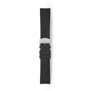 Image of Elliot Brown STR-R01 Black Rubber Strap