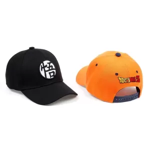 Image of Dragon Ball - Black & Orange Kame Snapback Cap