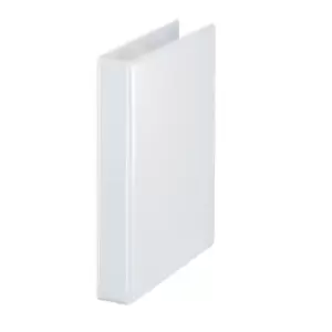 image of A4 Presentation Binder, White, 25MM 2D-RING Diameter - Outer Carton of 10