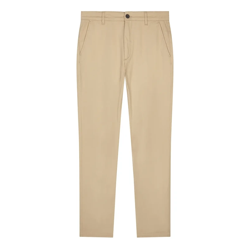 Image of Lyle & Scott Skinny chino pants Lyle & Scott Beige Male 36x30