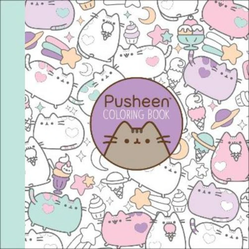 Image of Pusheen Coloring Book by Claire Belton Book