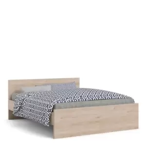 Image of Naia Euro King Bed (160X200) Jackson Hickory Oak Effect Structure