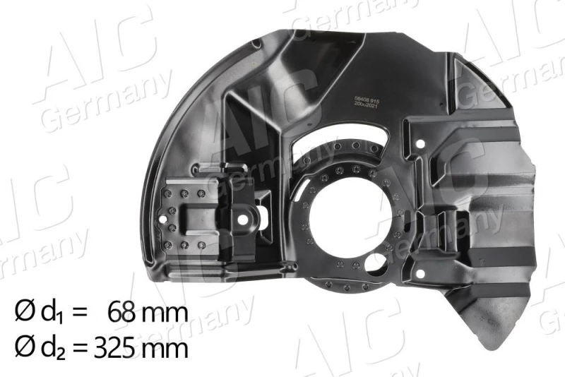 Image of Brake disc backing plate AIC 56408