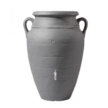 image of Garden Water Storage Tank Aboveground 360L Amphora - Dark Granite