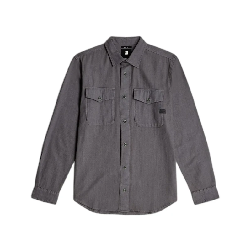 Image of G-Star Long sleeve shirt G-Star Marine Slim Gris Male S