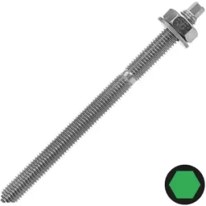 Image of Fischer M12 x 160mm FTR M Threaded Rod Steel Grade 5.8 - Pack of 10 - Silver