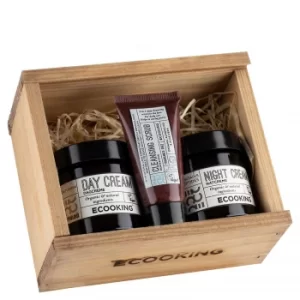 Image of Ecooking Christmas Day and Night Cream and Scrub Set