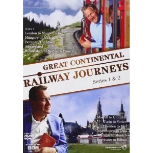 Image of Great Continental Railway Journeys: Series 1 And 2 DVD