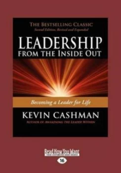 Image of Leadership from the inside Out by Kevin Cashman Paperback