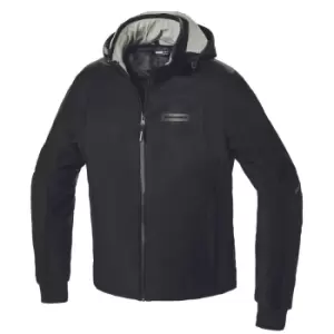 Image of Spidi Hoodie Armor H2Out Black Motorcycle L