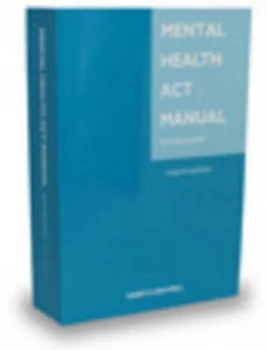 Image of Mental Health Act Manual by Richard M Jones and Great Britain Book