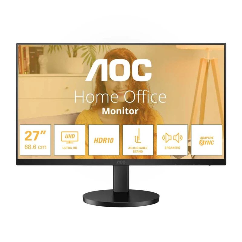 Image of B3 27" HDMI DP Height Adjust Monitor EXR8AOU27B3AF