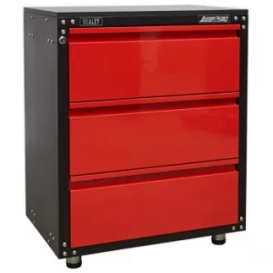 image of Sealey APMS82 Modular 3 Drawer Cabinet with Worktop 665mm