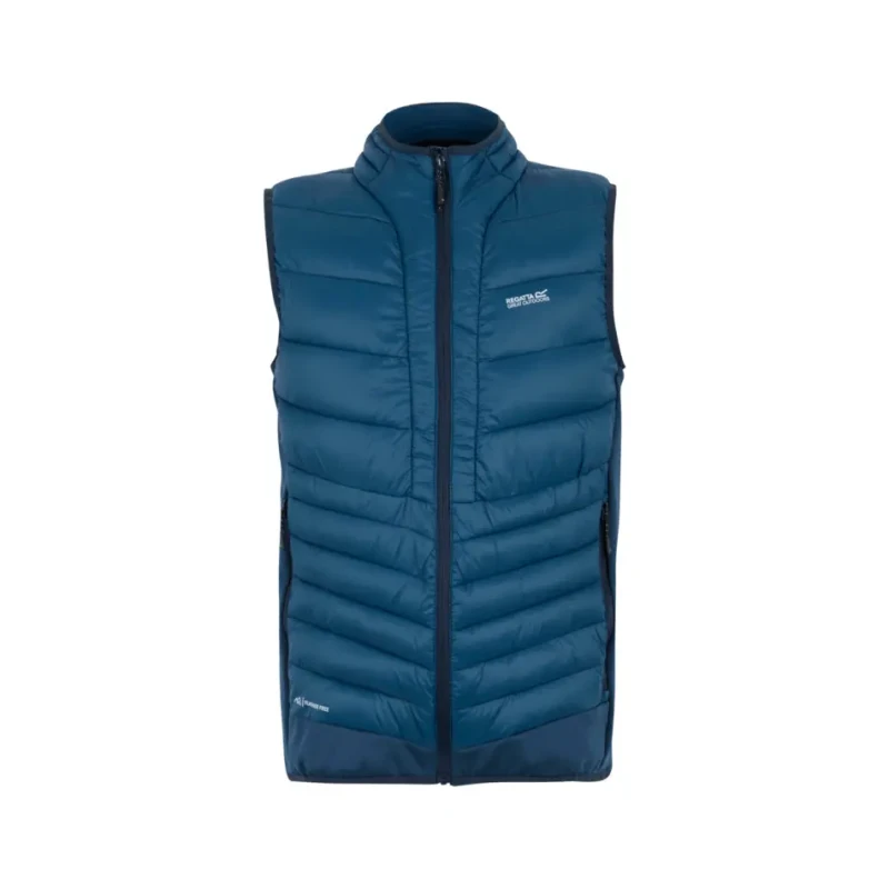 Image of Sleeveless down jacket Regatta Leedre Bleu Male L