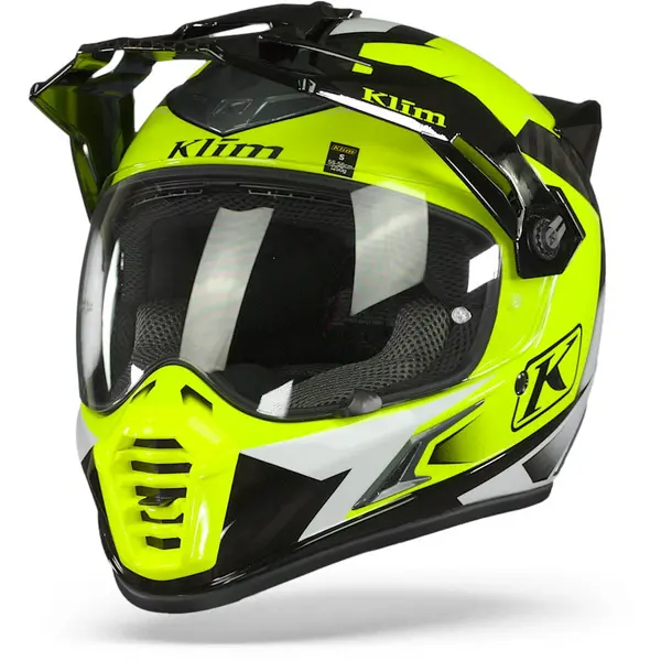 Image of Klim Krios Pro ECE Charger Hi-Vis Adventure Helmet Size 2XL