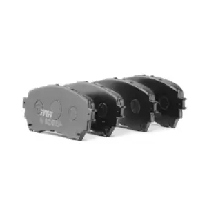Image of TRW Brake pad set MAZDA GDB3580 G4YA3328Z,G4YA3328ZA,GHY13328Z GHY93328ZB,GHY93328ZC