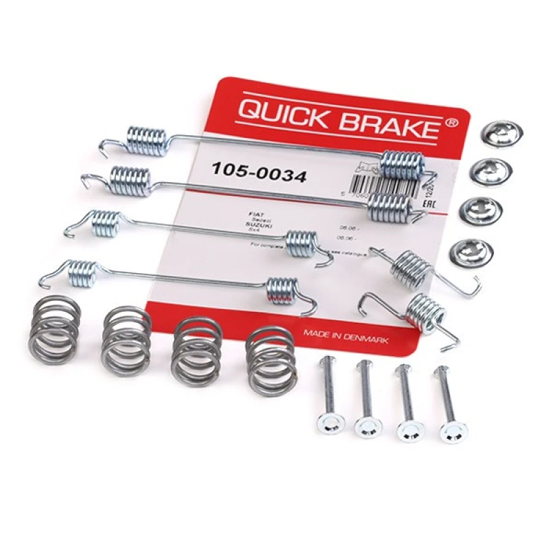 Image of QUICK BRAKE Brake shoe fitting kit QUICK BRAKE 105-0034