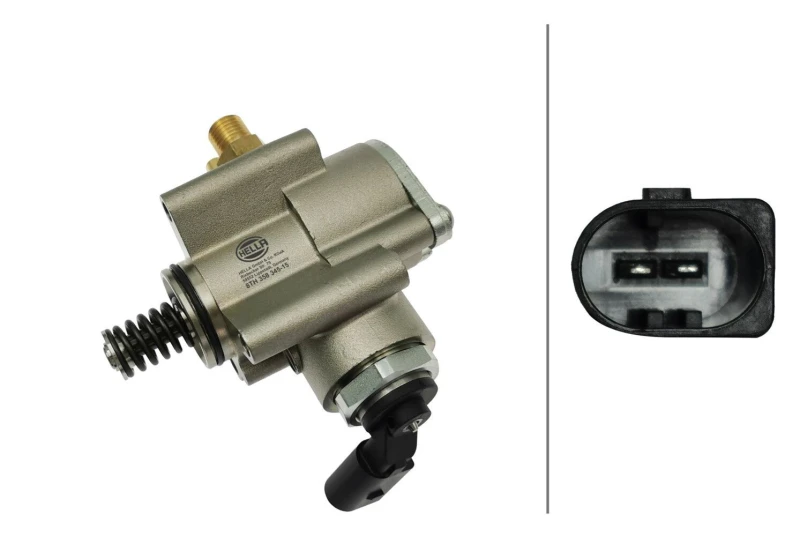 Image of HELLA High pressure fuel pump HELLA 8TH 358 345-151
