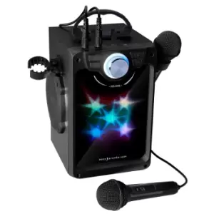 image of Easy Karaoke Pop Box Karaoke Machine, black