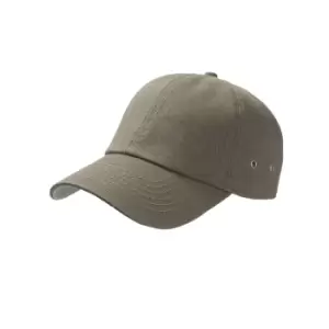 Image of Atlantis Action 6 Panel Chino Baseball Cap (One Size) (Olive)