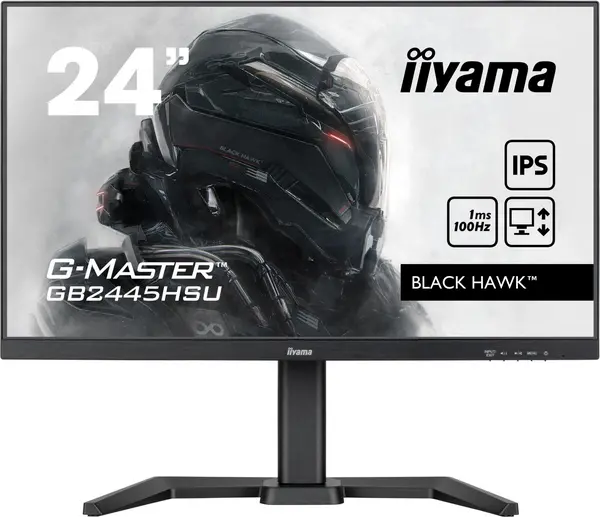 Image of iiyama G-Master 24" GB2445HSU-B1 Full HD IPS Gaming LED Monitor