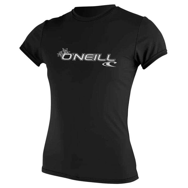 Image of O'Neill Womens T-Shirt O'Neill Basic Skins Sun Noir Female XL