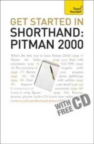 Image of Get started in shorthand by Pitman Publishing