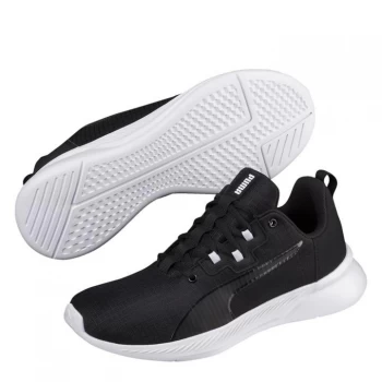 Puma Tishatsu Runner Ladies Trainers - Black/White