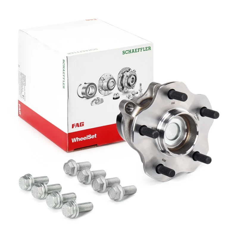 Image of FAG 713 6139 20 Wheel bearing kit Photo corresponds to scope of supply, with ABS sensor ring Wheel Bearing Kit (654)