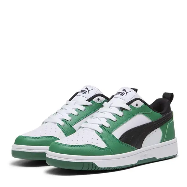 Image of Puma Rebound V6 Low Junior - White 5
