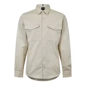 Image of BOSS Nathan Overshirt - White