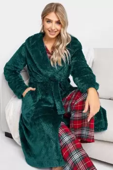 Image of Honeycomb Hooded Dressing Gown