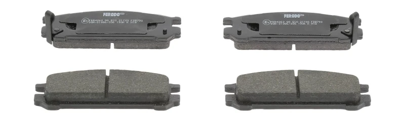 Image of FERODO Brake pad set FERODO FDB790