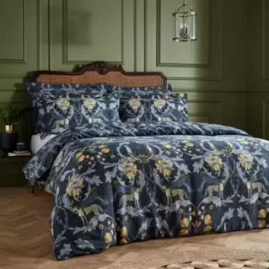 image of Paoletti Nouvilla King Duvet Cover Set Cotton Multi