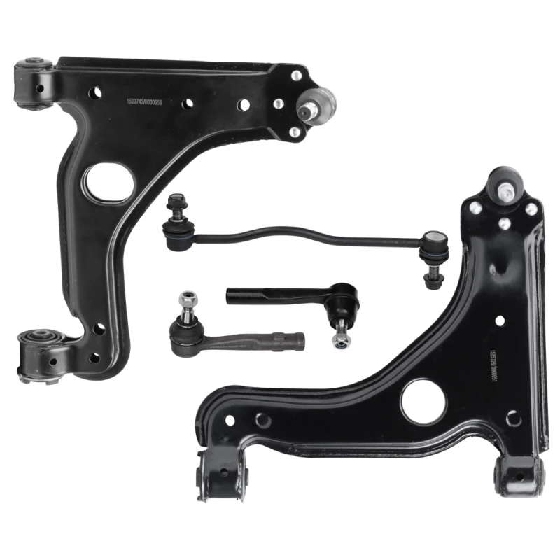Image of RIDEX 772S0422 Control arm repair kit Front Axle Suspension Kit (772)